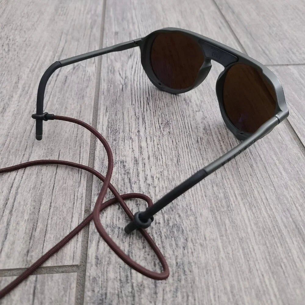 Vuarnet Ice Glacier Sunglasses Matte Green with Brown Lenses - Picture 7 of 13